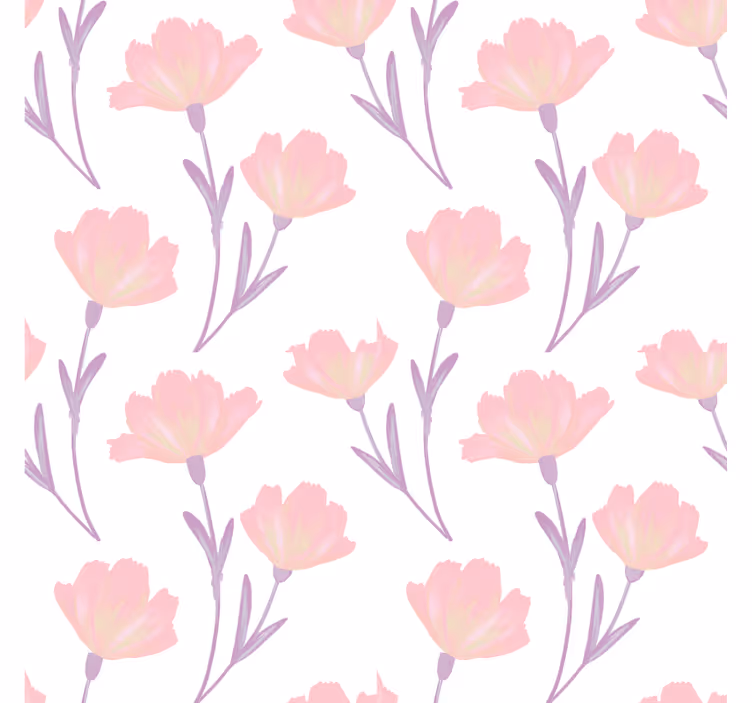 Untersetzer mit floralem musterdruck - TenStickers