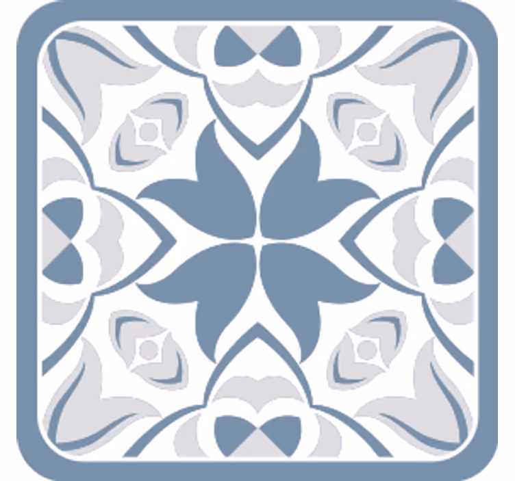 Untersetzer im eleganten floralen design - TenStickers