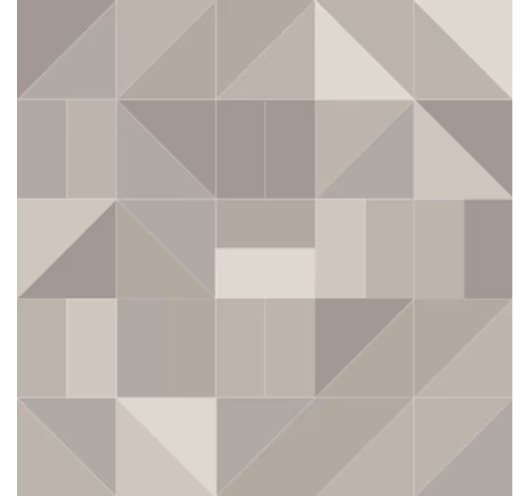 Untersetzer mit geometrischem dreiecksmuster - TenStickers