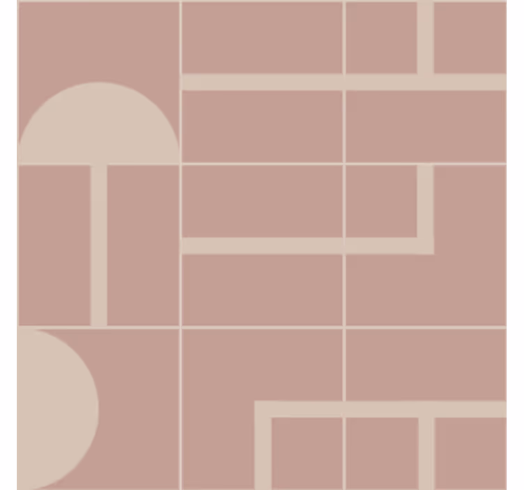 Untersetzer geometrisch gemusterte oberfläche - TenStickers