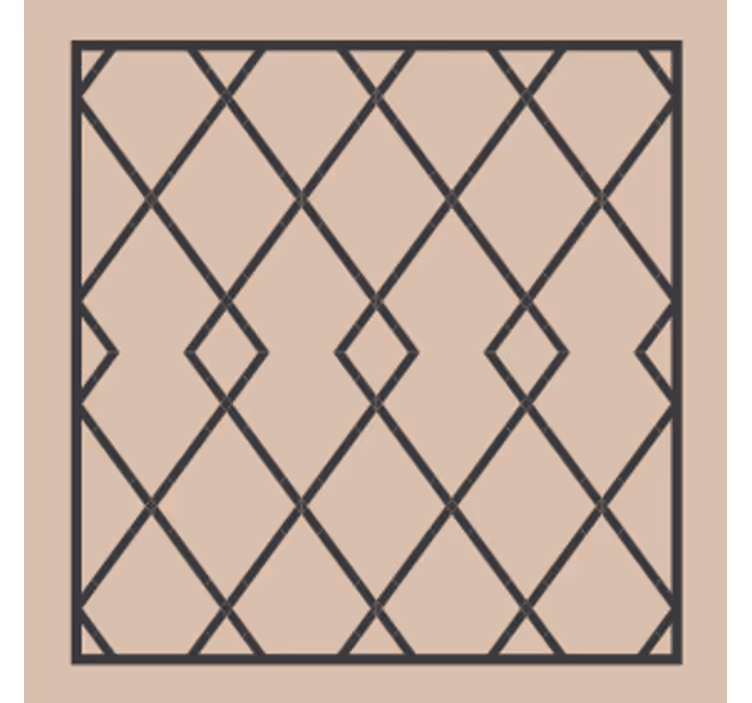 Untersetzer geometrische Überlagerungskomposition - TenStickers