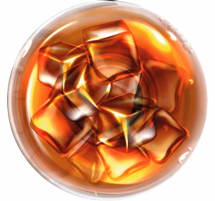 Untersetzer whiskyglas - TenStickers