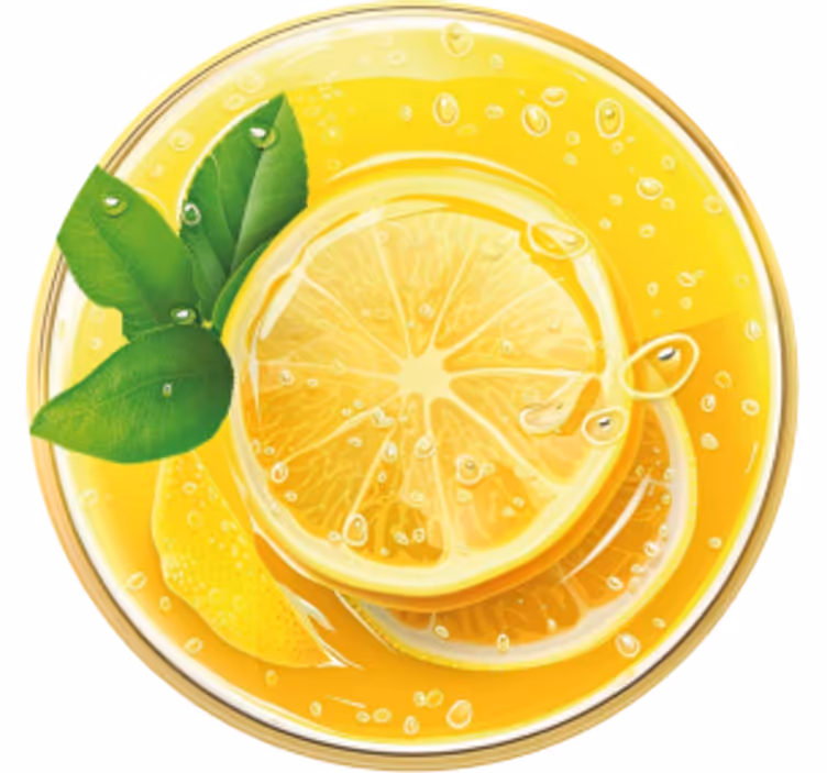Untersetzer limonade - TenStickers