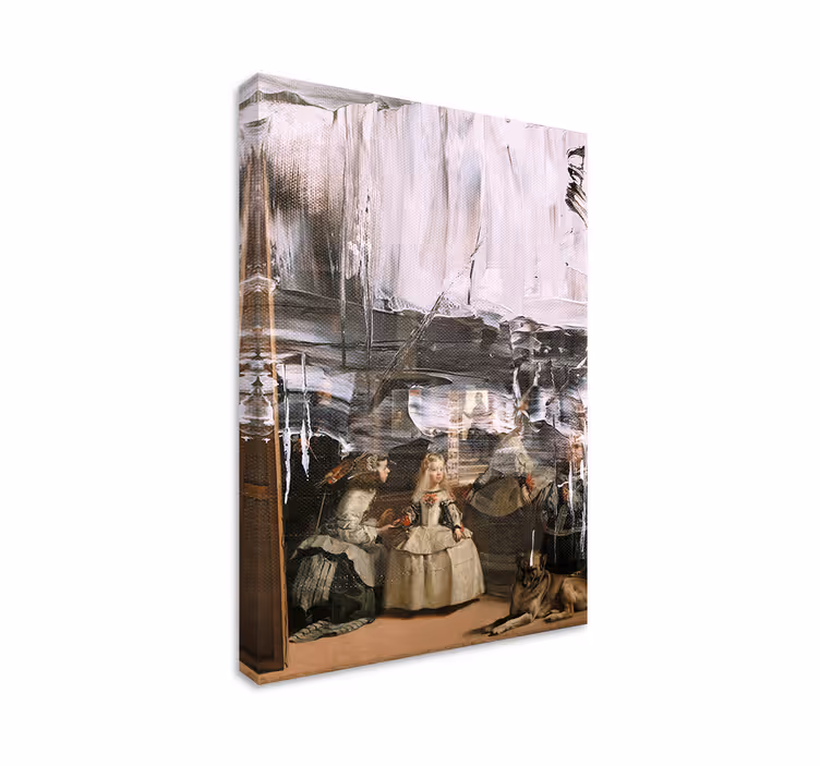 Kunst auf Leinwand klassische szene - TenStickers