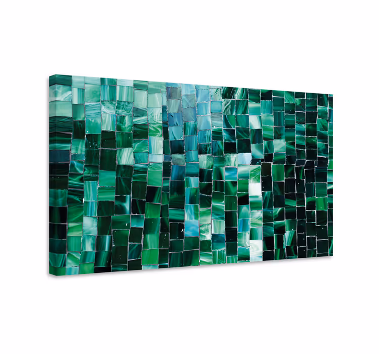 Mosaik Leinwand Mosaico cerámica rota - TenStickers