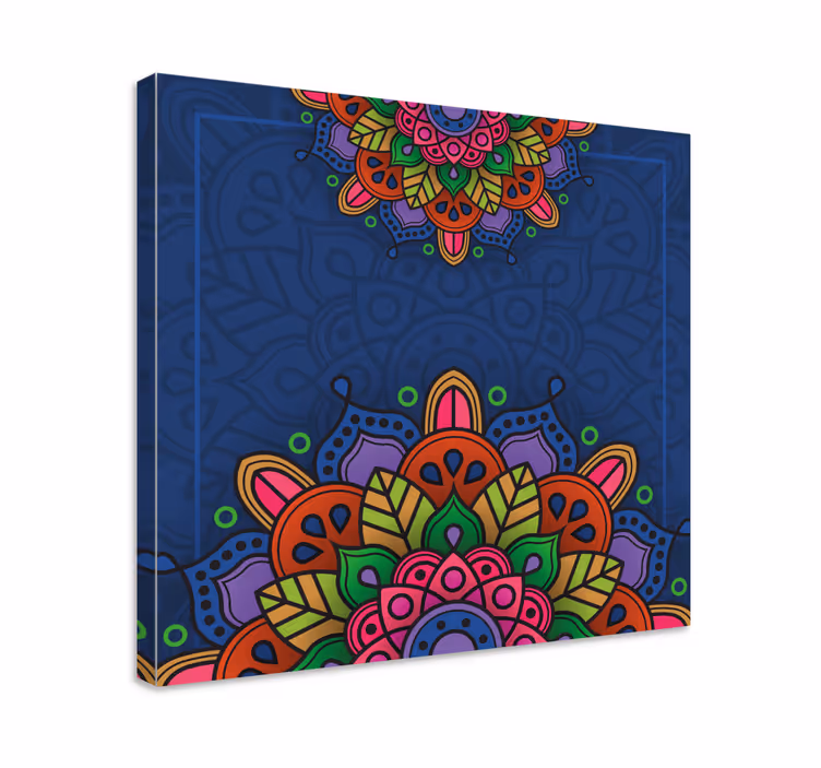 Mandala wandbilder mit filigranem muster - TenStickers
