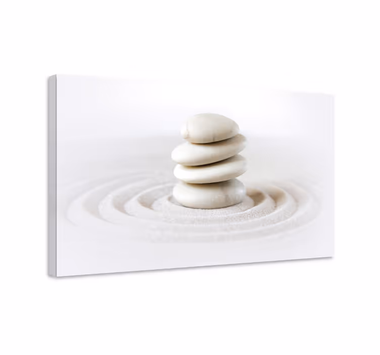 Zen Bilder Leinwand Zen steine stapeln - TenStickers