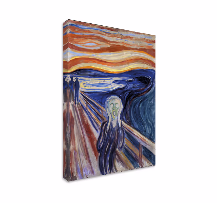 Kunst auf Leinwand emotionaler expressionismus - TenStickers