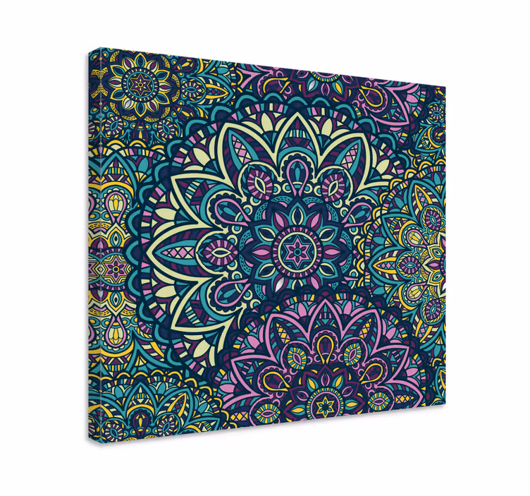 Mandala wandbilder komplexe mandala-illustration - TenStickers