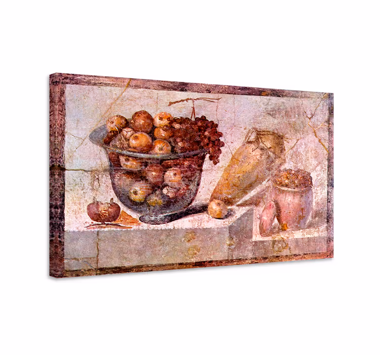 Leinwandbild obst obstschalen arrangement - TenStickers