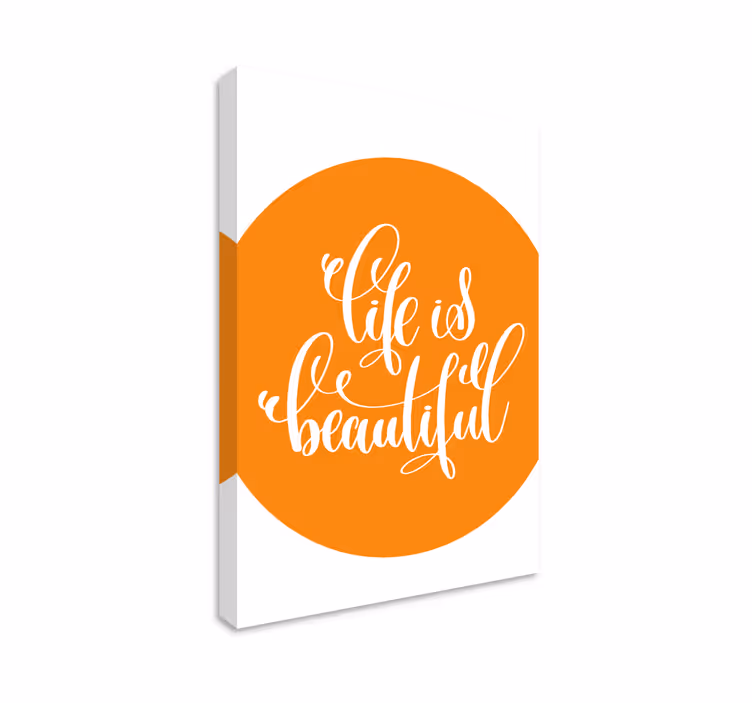 Wandbilder sprüche lebensbejahende affirmationen - TenStickers