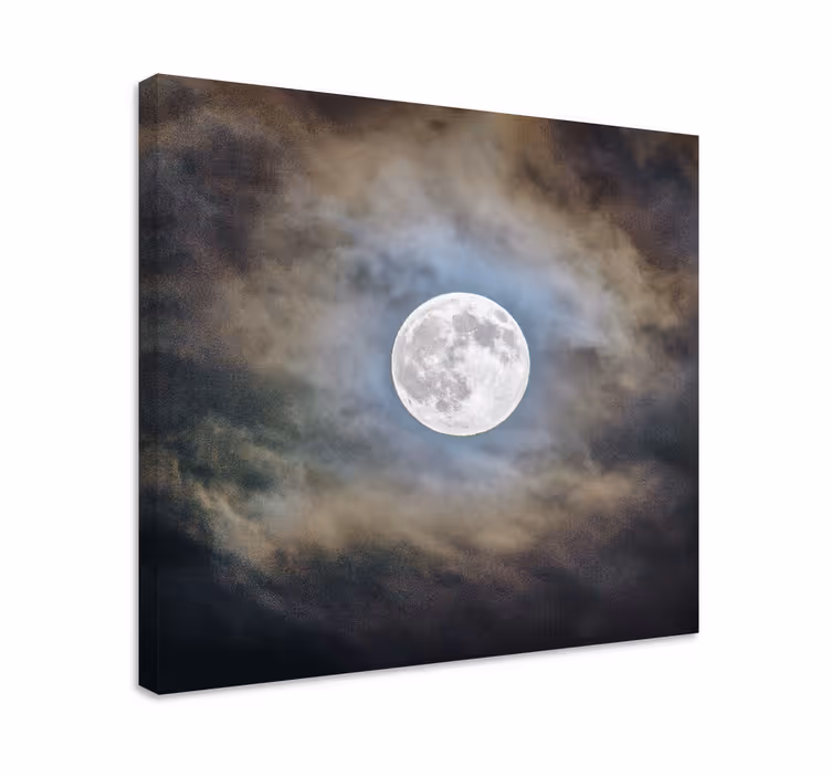 Wandbilder sprüche vollmond glanz - TenStickers
