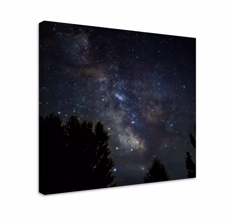Wandbilder landschaft himmlische nachtlandschaft - TenStickers