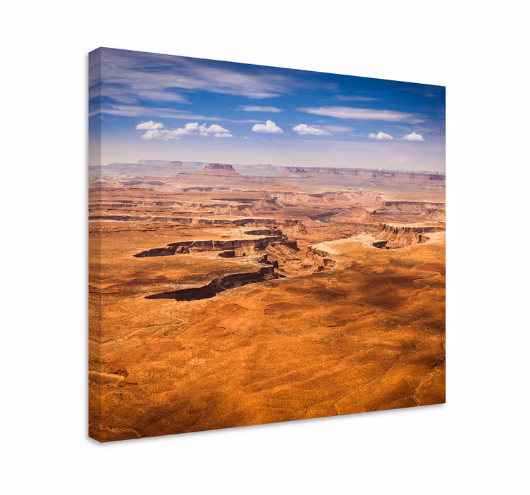 Wandbilder landschaft blick auf den wüsten-canyon - TenStickers