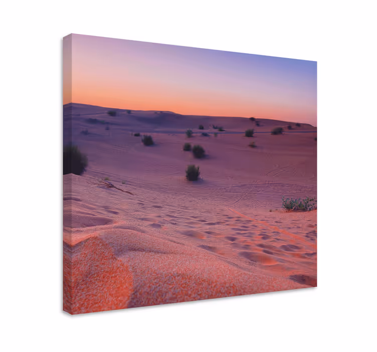 Wandbilder landschaft wüstendünen ruhe - TenStickers