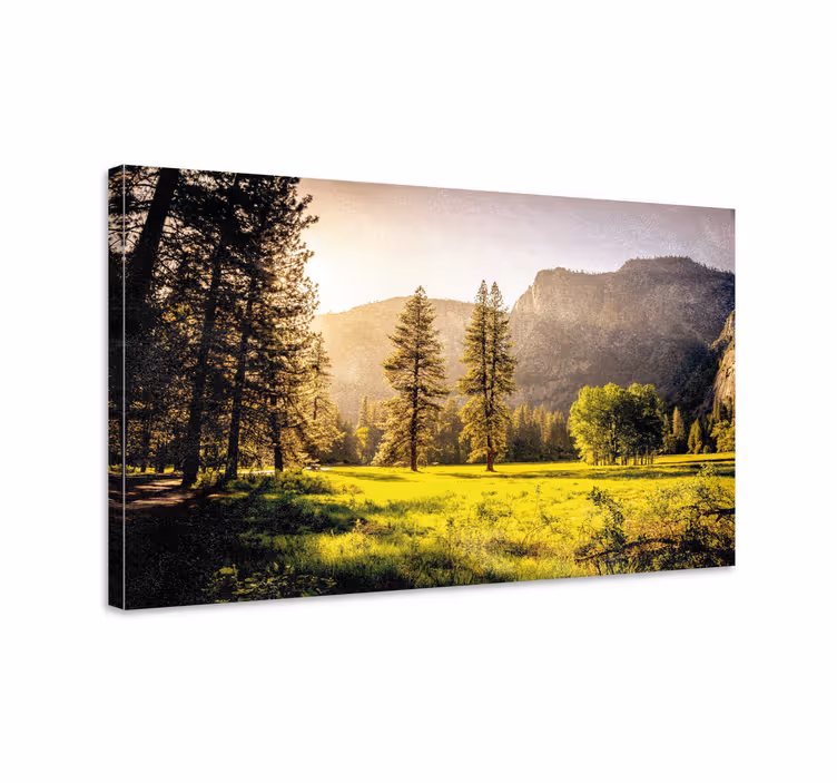 Wandbilder landschaft majestätische berglandschaft - TenStickers