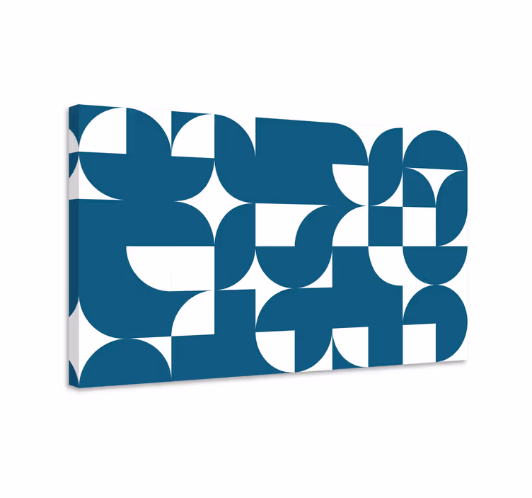 Geometrische wandbilder moderne formenfusion - TenStickers
