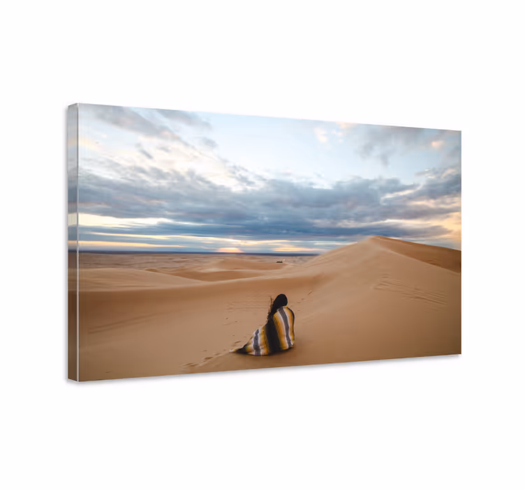 Wandbilder Landschaft wüsteneinsamkeit - TenStickers