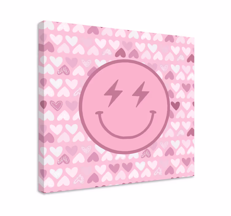 Wandbild motivation glückliches gesicht icon - TenStickers
