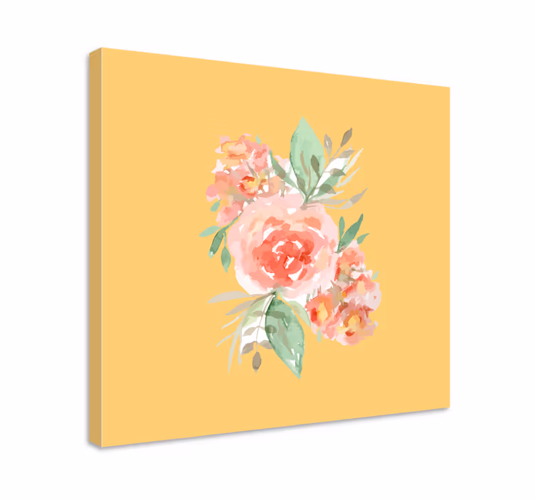 Leinwandbild floralstrauß design - TenStickers