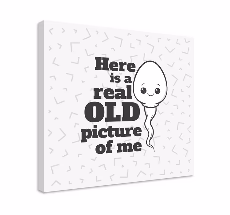 Wandbilder vintage lustige alte erinnerung - TenStickers