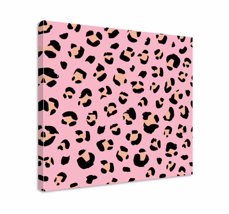 Wandbild tier leopardflecken motiv - TenStickers