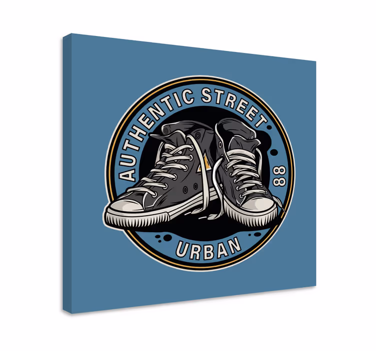 Leinwandbild sport urban sneakers flair - TenStickers