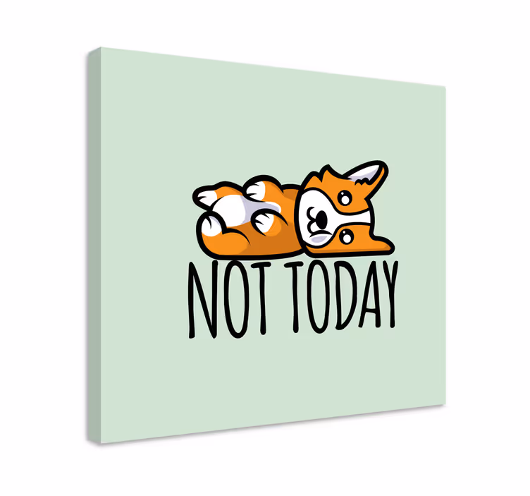 Wandbilder Hunde Süßes hundemotivationszitat - TenStickers