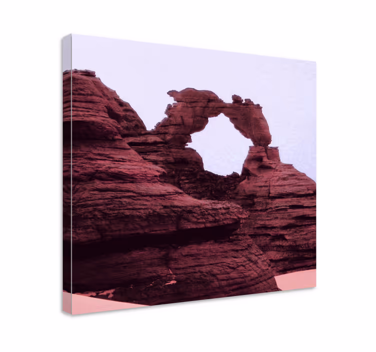 Wandbilder landschaft naturbogen aus felsen - TenStickers