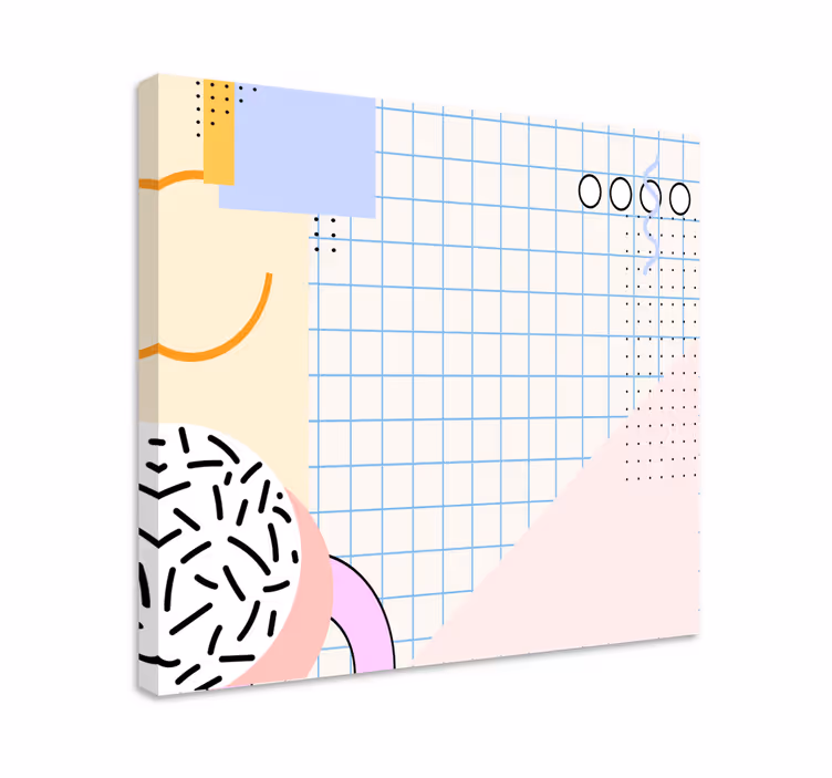 Wandbilder modern formen und muster - TenStickers