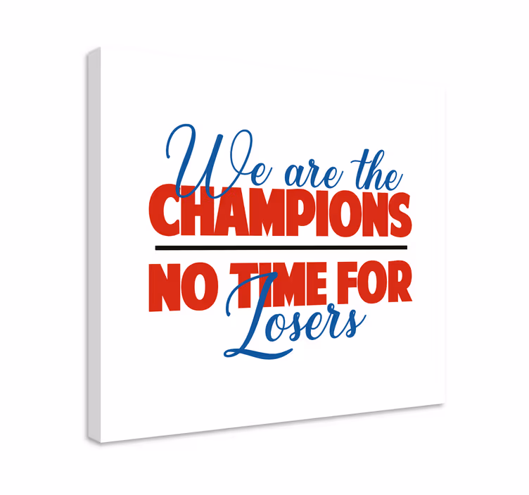 Wandbilder sprüche champions geist der sieger - TenStickers