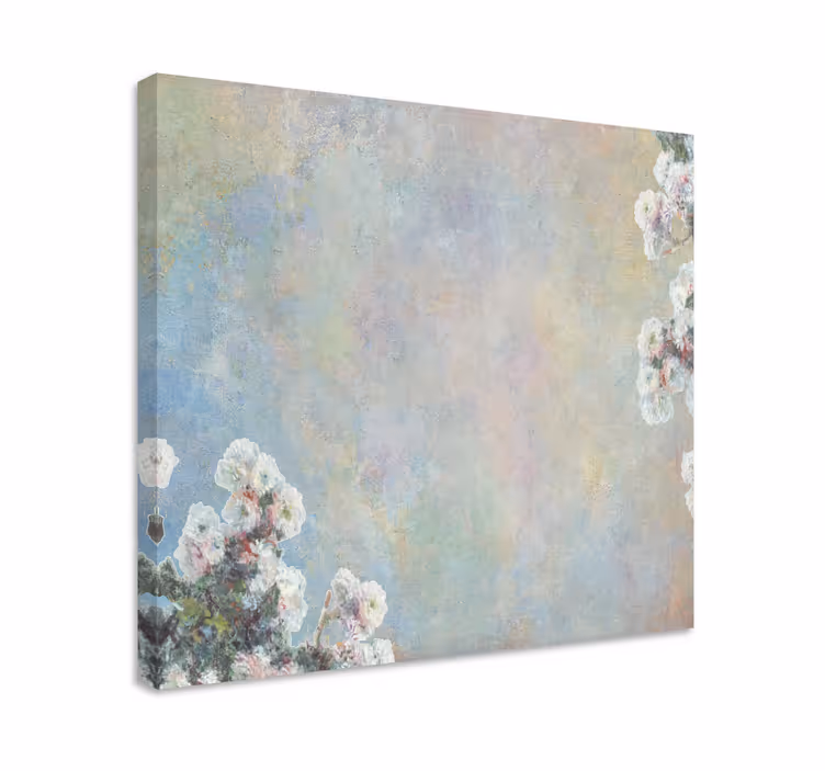 Leinwandbild zarte blumeninspiration - TenStickers