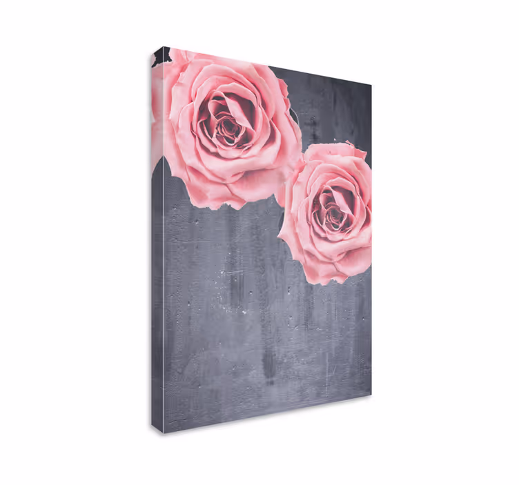 Leinwandbild bouquet aus zarten rosen - TenStickers