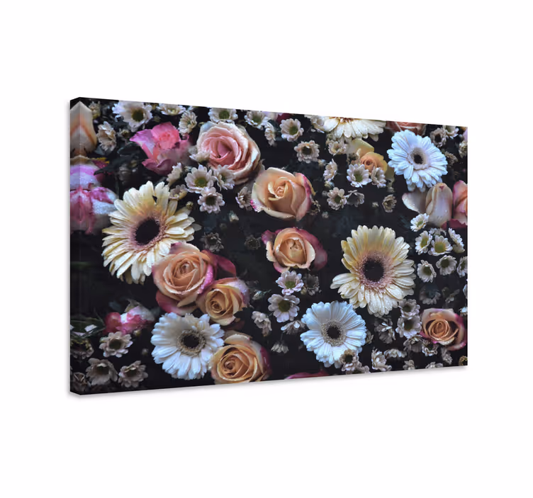 Leinwandbild schönes blumenarrangement - TenStickers