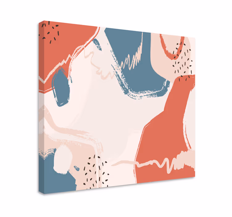 Wandbild musik abstrakte melodieformen - TenStickers