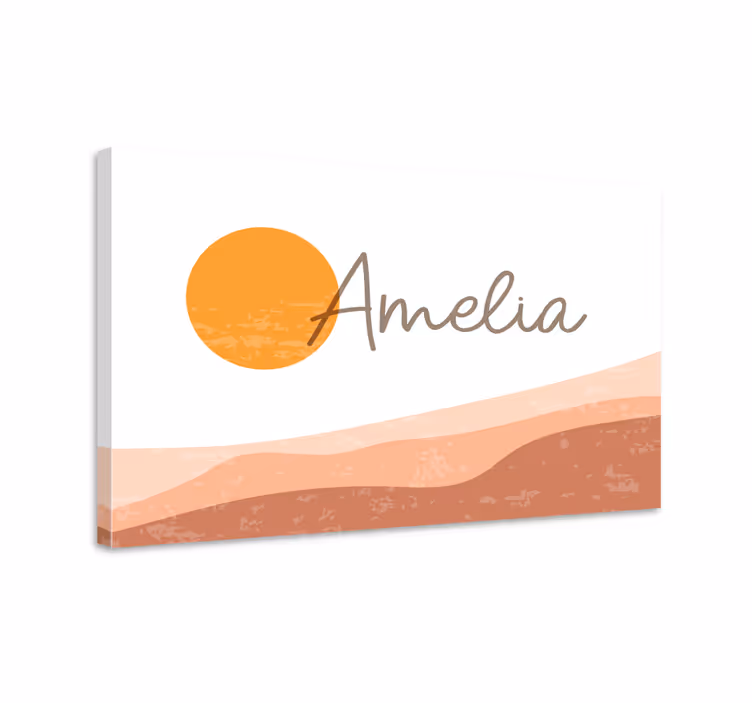 Wandbilder sprüche elegante personalisierte namen - TenStickers