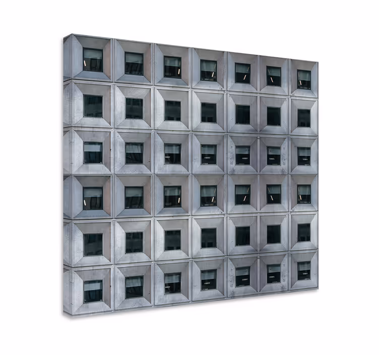 3D Wandbilder Brutale Architektur - TenStickers