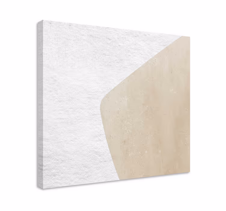 Kunst auf Leinwand Minimalistisches Quadrat - TenStickers