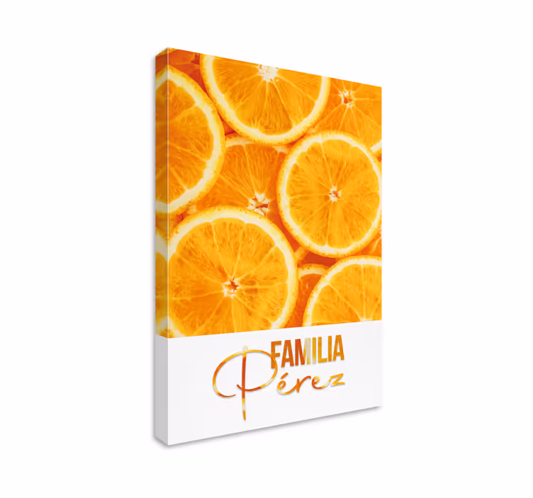 Leinwandbild Obst Orangen - TenStickers