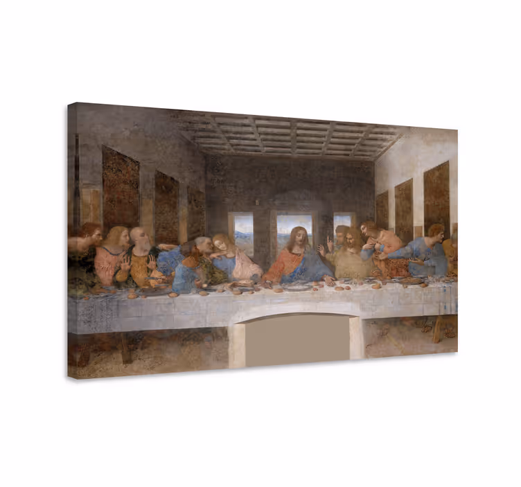 Kunst auf Leinwand die letzte Abendmahl  - TenStickers