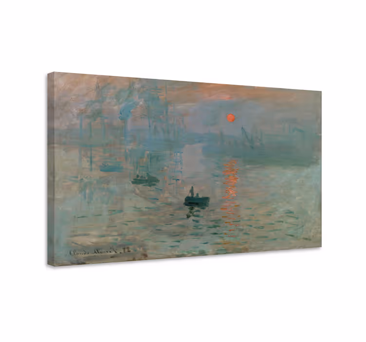 Kunst auf Leinwand Impression Sonnenaufgang - TenStickers