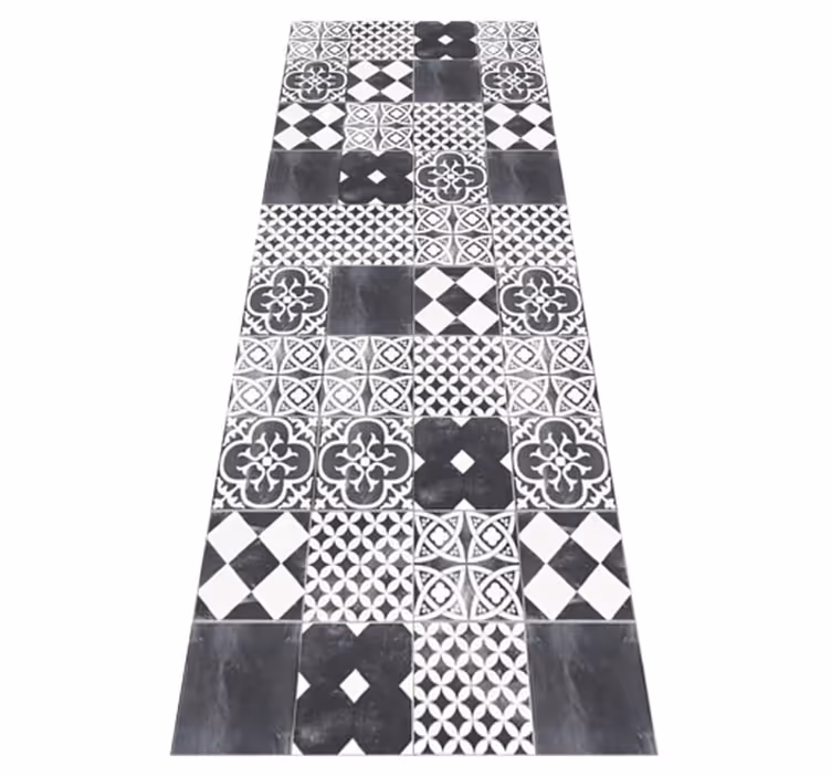 Vinyl Teppich Küche ardesia - TenStickers