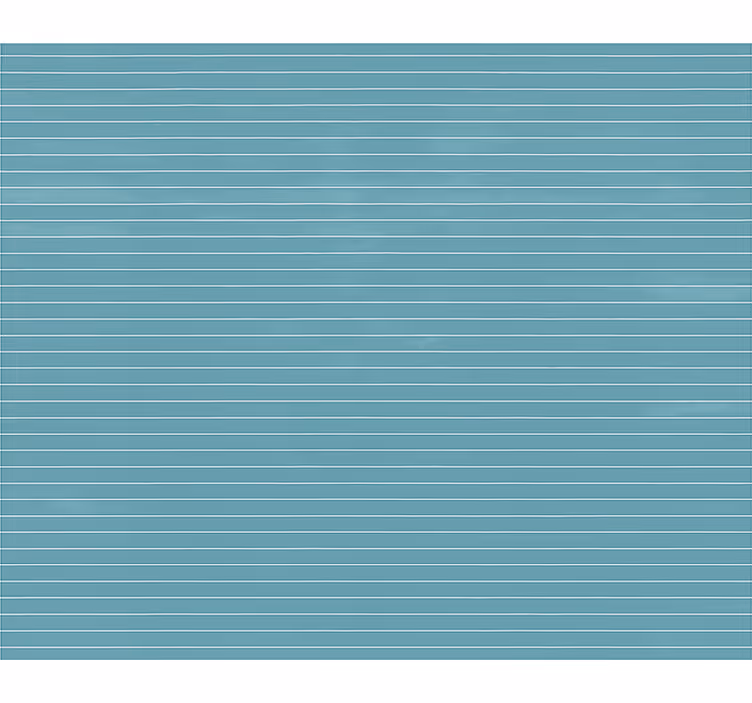 Vinyl Teppich blau horizontales streifendesign - TenStickers