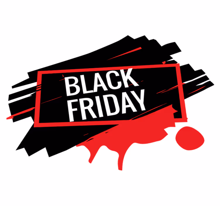 Vinyl teppich black friday moderne aufkleber - TenStickers