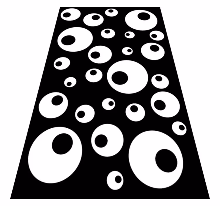 Vinyl teppich badezimmer wasserperlen - TenStickers