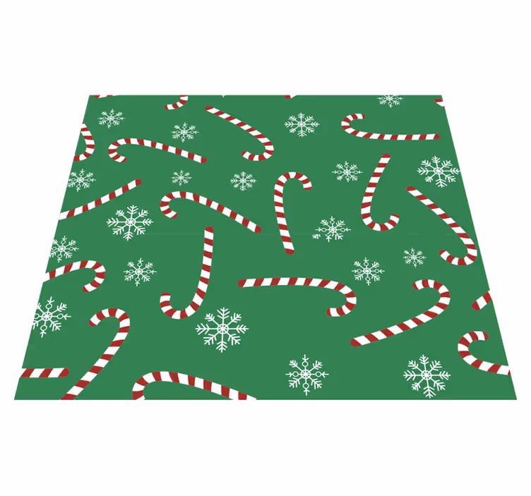 Vinyl teppich weihnachten süßer weihnachtszauber - TenStickers