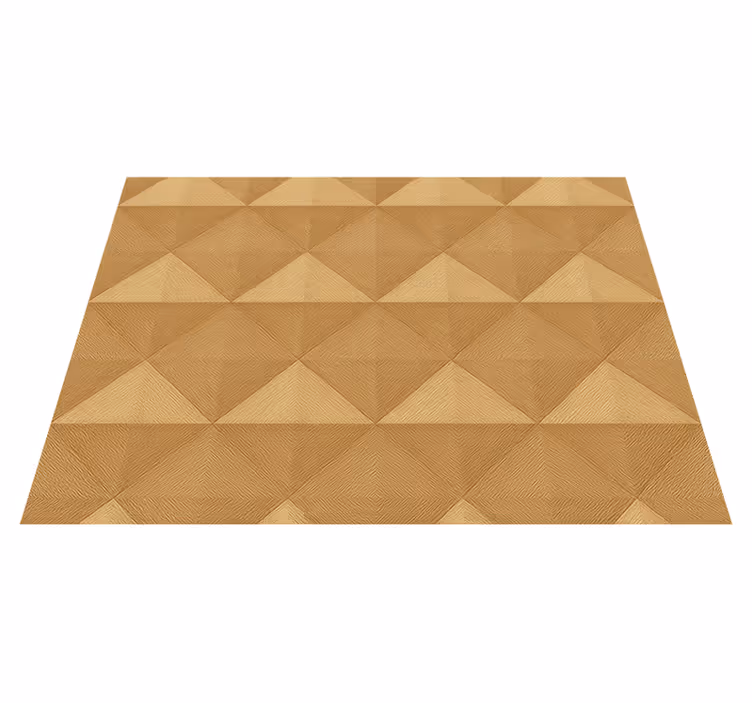 Vinyl teppich schlafzimmer 3d gold design - TenStickers