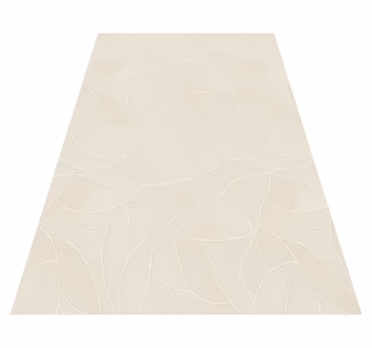 Vinyl teppich schlafzimmer mit zartem blumendesign - TenStickers