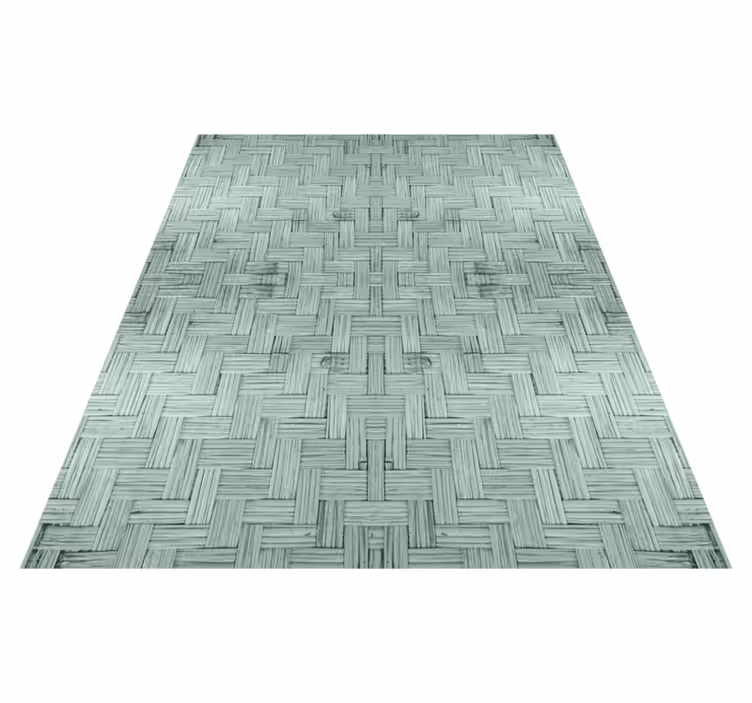 Vinyl teppich geometrisch strukturiertes quadrat - TenStickers