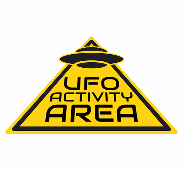 Vinyl teppich kinderzimmer ufo aktivität aufkleber - TenStickers